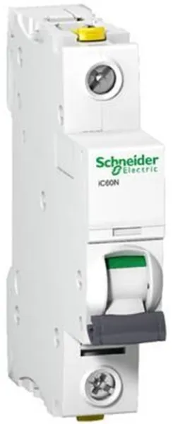 Schneider Electric Acti9-Leitungsschutzschalter iC60N, 1P 13A C, mit Doppelanschluss, 18 mm