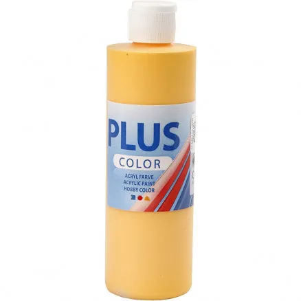 Plus Color Bastelfarbe, Yellow Sun, 250 ml/1 fl.