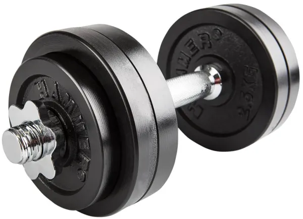 Finnlo Dumbbell Set Black Verstellbare Hantel 15kg
