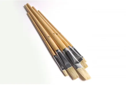 Artino Malerpinsel/Künstlerpinselset Flach Ass. Größen - 5 Stk