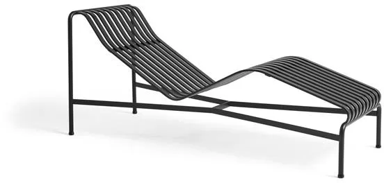 HAY Palissade Chaise Longue Anthrazit