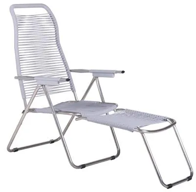 Fiam Spaghetti Sonnenliege Mattgrau