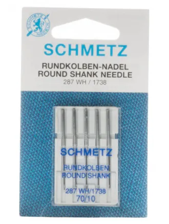Schmetz Nähmaschinennadeln 287 WH-1738 Gr. 70 - 5 Stk.